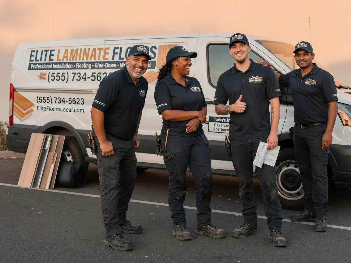 Laminate flooring installation company in Brethren, MI
